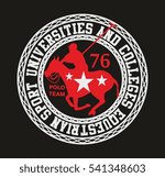 classic sports polo team vector art