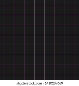 Classic square cyberpunk mesh seamless pattern for blanks on a website or application. Original vector design. EPS 10.
