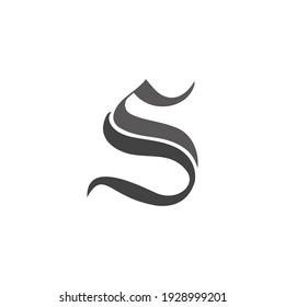 Classic S-shaped logo, unique and elegant