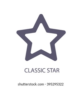 classic star icon
