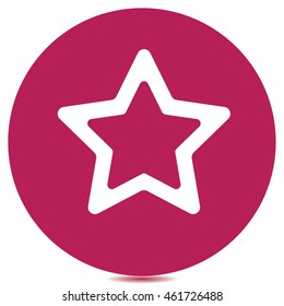 icono de estrella clásica