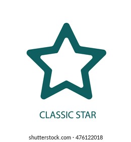 classic star icon