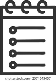 Classic Sticky Note Icon Depicting Reminders and Organization, Perfect for Workflow Designs