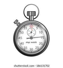 Classic stopwatch illustration