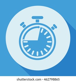 
Classic stopwatch - vector icon.