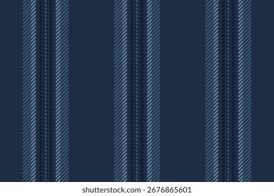 Classic striped background in cool blue tones. Versatile for design, textiles, and digital projects. Offers a clean, professional, and calm aesthetic.