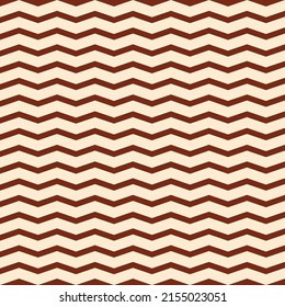 fondo clásico a rayas zigzag color beige y marrón