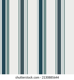Classic striped geometric seamless pattern in a soft green palette. Vertical parallel stripes on a light background. Home interior decoration design.