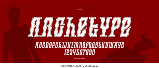 Estilo clássico italic serif vetor exibir fonte para logotipos e emblemas, design de fonte de tipografia elegante e forte beleza de luxo para manchetes e títulos, moda vintage cartaz de bom gosto tipografia.