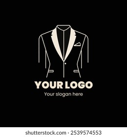  Classic Suit Jacket Logo Design
