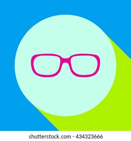 
Classic sunglasses.Vector icon.