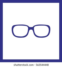 
Classic sunglasses.Vector icon.