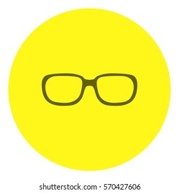 
Classic sunglasses.Vector icon.