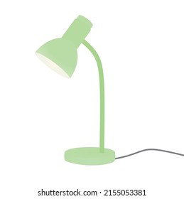 Classic table lamp. vector illustration
