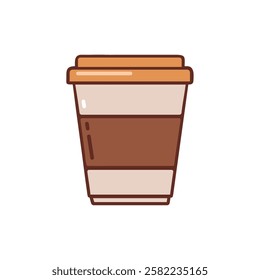 A classic takeaway coffee cup