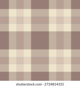 El patrón de fondo de tartán clásico presenta una estructura reconocible. La superficie textil añade un atractivo atemporal a los elementos visuales del diseño.