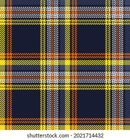Classic Tartan colored cage. Plaid seamless pattern. Abstract texture. Fashion checkered background. Vector graphics printing on fabric, shirt, textile, curtain and tablecloth.