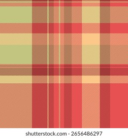 Padrão de tartan clássico com uma torção de cor moderna. Design perfeito para moda, fundos ou têxteis. Textura versátil, elegante e atraente.