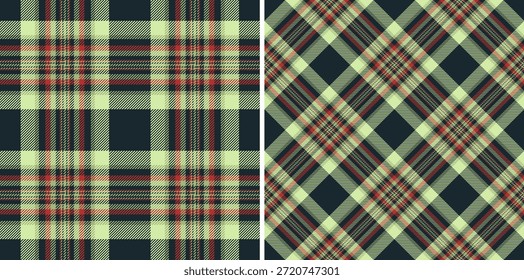 Patrón clásico de tartán. Diseño textil a cuadros ideal para fondos, moda y proyectos de decoración del hogar. Versátil tanto para estética tradicional como moderna.