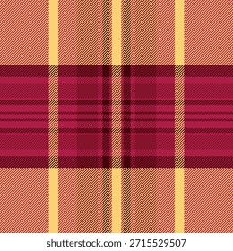 Classic tartan pattern in red and tan. Perfect for backgrounds, textiles, or design elements with a traditional or Scottish theme. Versatile and stylish.