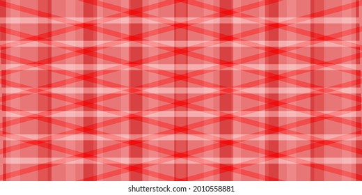 Classic tartan pattern red and white color backgrounds.