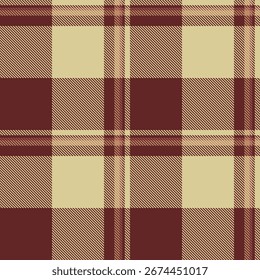 Classic tartan pattern in warm earth tones. Represents tradition, comfort, and autumnal style. Ideal for backgrounds, textiles, or cozy designs.