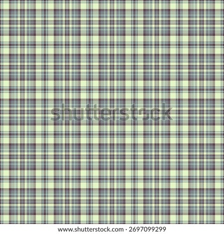 Classic tartan plaid pattern in soft, muted hues. Textile design with a cozy, homespun feel. Ideal for backgrounds, fashion, and heritageinspired projects.
