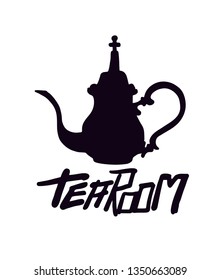 Classic teapot illustration