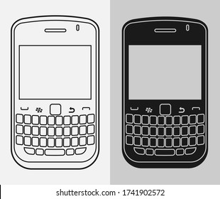 Classic technology icon images line art vector eps 10. Symbol of classic technology for business template design. Isolated on white background.