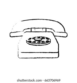 classic telephone communication call device retro