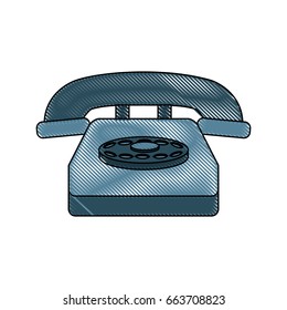 classic telephone communication call device retro