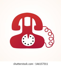 Classic Telephone Vector