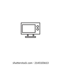 classic television logo design free vector