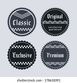 classic theme emblem badge label