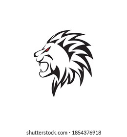 classic tiger head vector logo