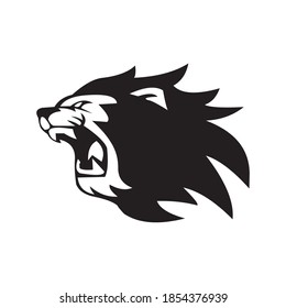 classic tiger head vector logo