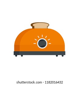 Classic toaster icon. Flat illustration of classic toaster vector icon for web design