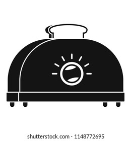 Classic toaster icon. Simple illustration of classic toaster vector icon for web design isolated on white background