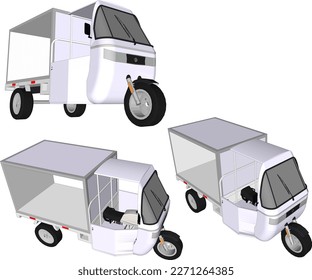 Classic traditional public transportation illustration vector sketch