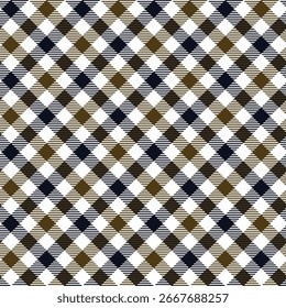 Classic and Traditional Seamless Pattern Set - Delicate Ditsy Floral Sprigs and Rustic Gingham Plaid