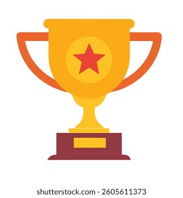 A Classic Trophy Design with Two Handles and a Central Star