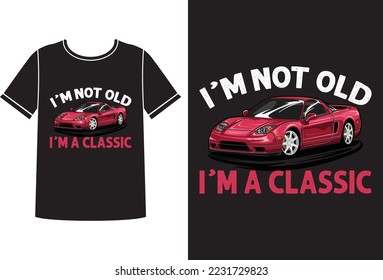 I'm a classic t-shirt design template