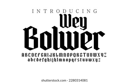 Letra serif clásica de tipografía. Mayúsculas, minúsculas, ligaduras, ampersand, alternancia y número. Palabra de ilustración vectorial. La Moda Minimal Que Deja Leer Diseña El Romance Elegante.