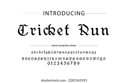 Classic typography serif font. Uppercase, lowercase, ligatures, ampersand, alternate, and number. Vector illustration word. Lettering Minimal Fashion Designs Romance Elegant.