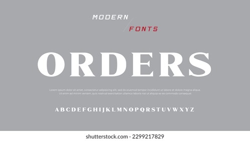 Classic typography serif font. Uppercase, lowercase, ligatures, ampersand, alternate, and number. Vector illustration word. Lettering Minimal Fashion Designs Romance Elegant.