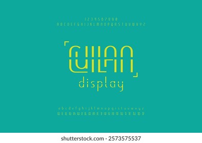 Classic typography serif font. Uppercase, lowercase, ligatures, ampersand, alternate, and number. Vector illustration word. Lettering Minimal Fashion Designs Romance Elegant.