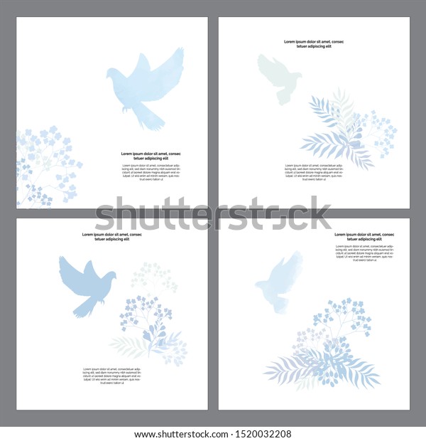 Classic, universal\
religious templates cards God bless you. Communion, confirmation\
invitation, greetings\
set