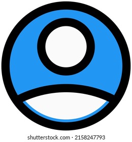 classic user profile picture layout for online social media dashboard
