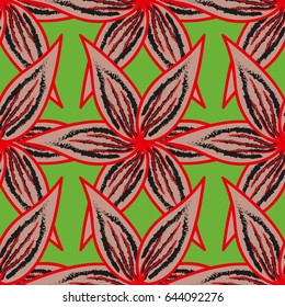 Classic vector colorful seamless pattern. Classic vintage background. Seamless pattern on blue background with colorful elements. Traditional orient ornament.