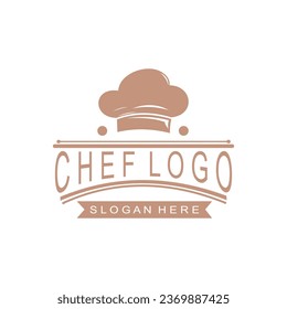 Classic vector image of a chef, suitable for your company or business logo.